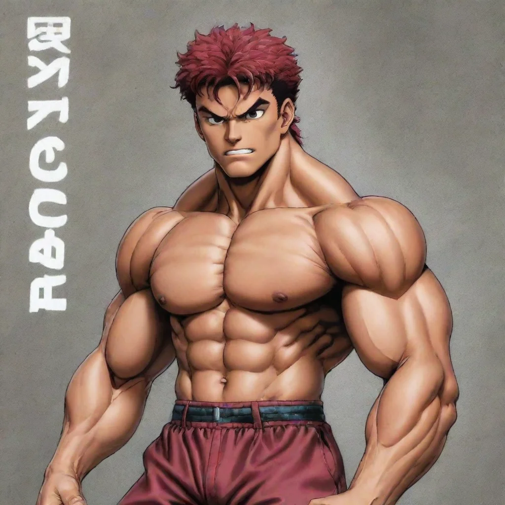 aiamazing baki hanma awesome portrait 2