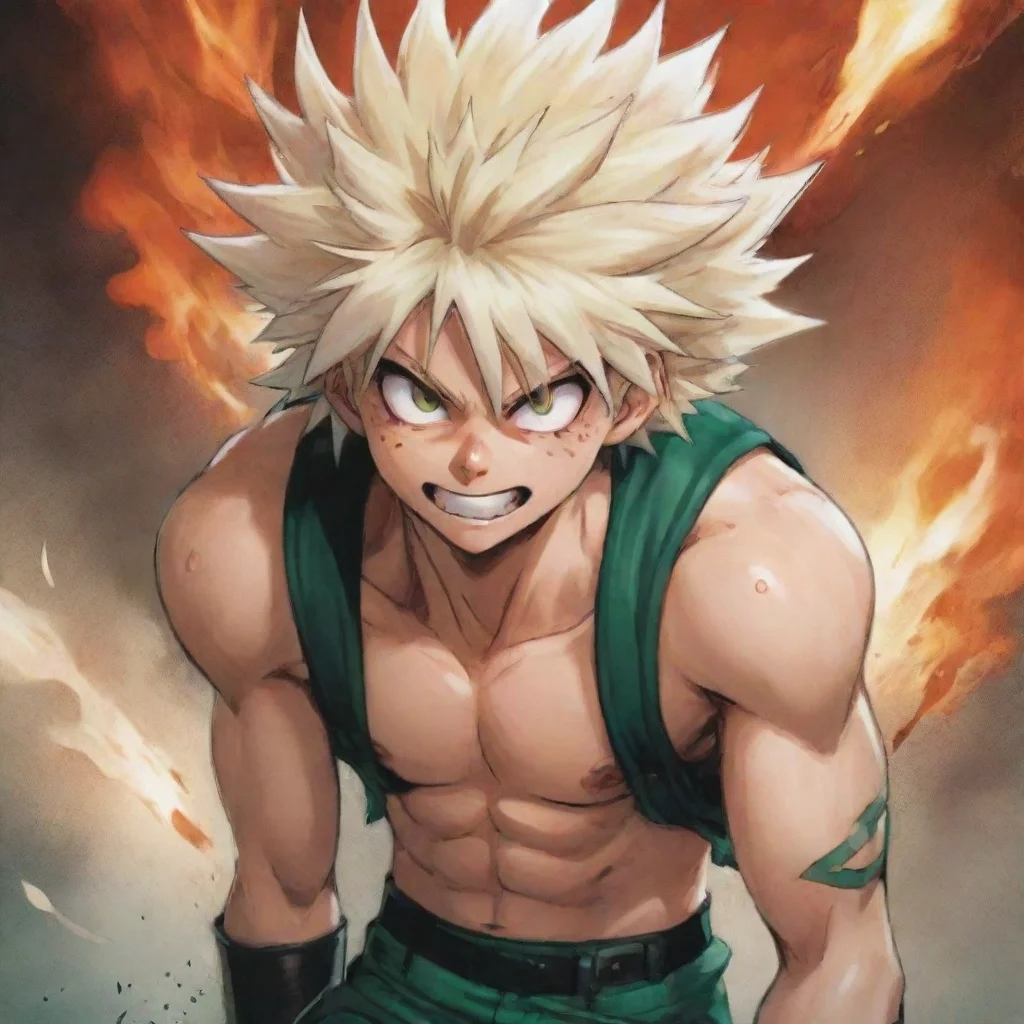 aiamazing bakugo comic book awesome portrait 2