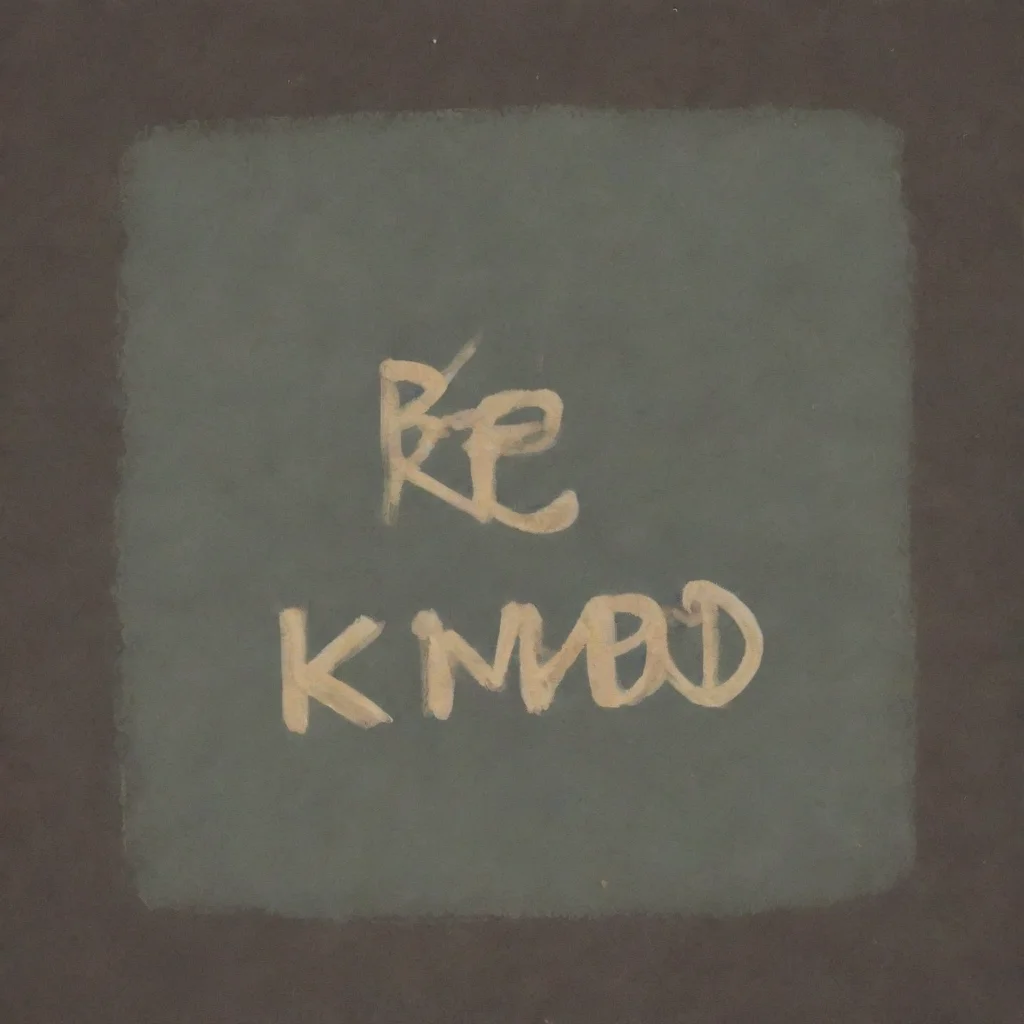 aiamazing be kind awesome portrait 2