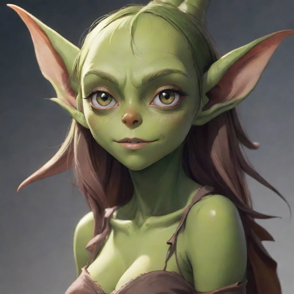 aiamazing beautiful anime goblin girlfriend awesome portrait 2