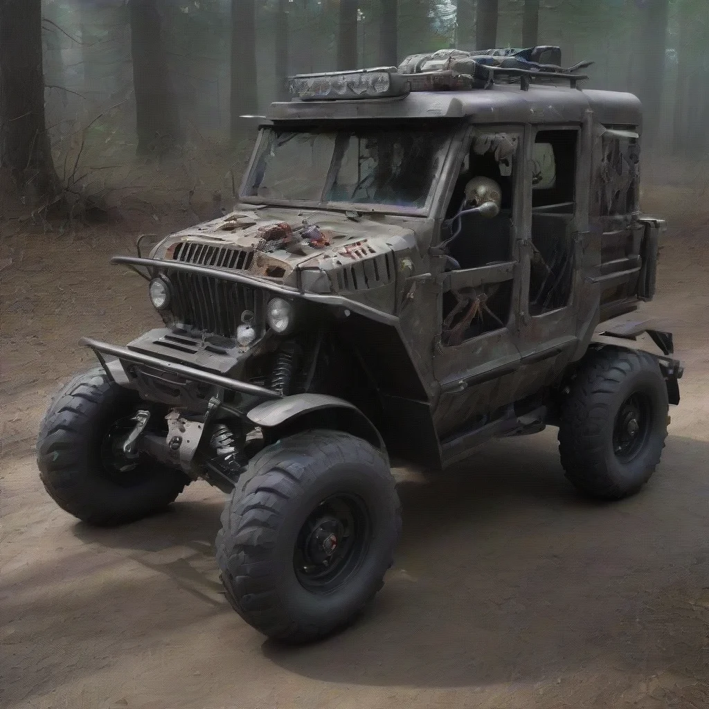 aiamazing best vehicle for zombie apocalypse  awesome portrait 2