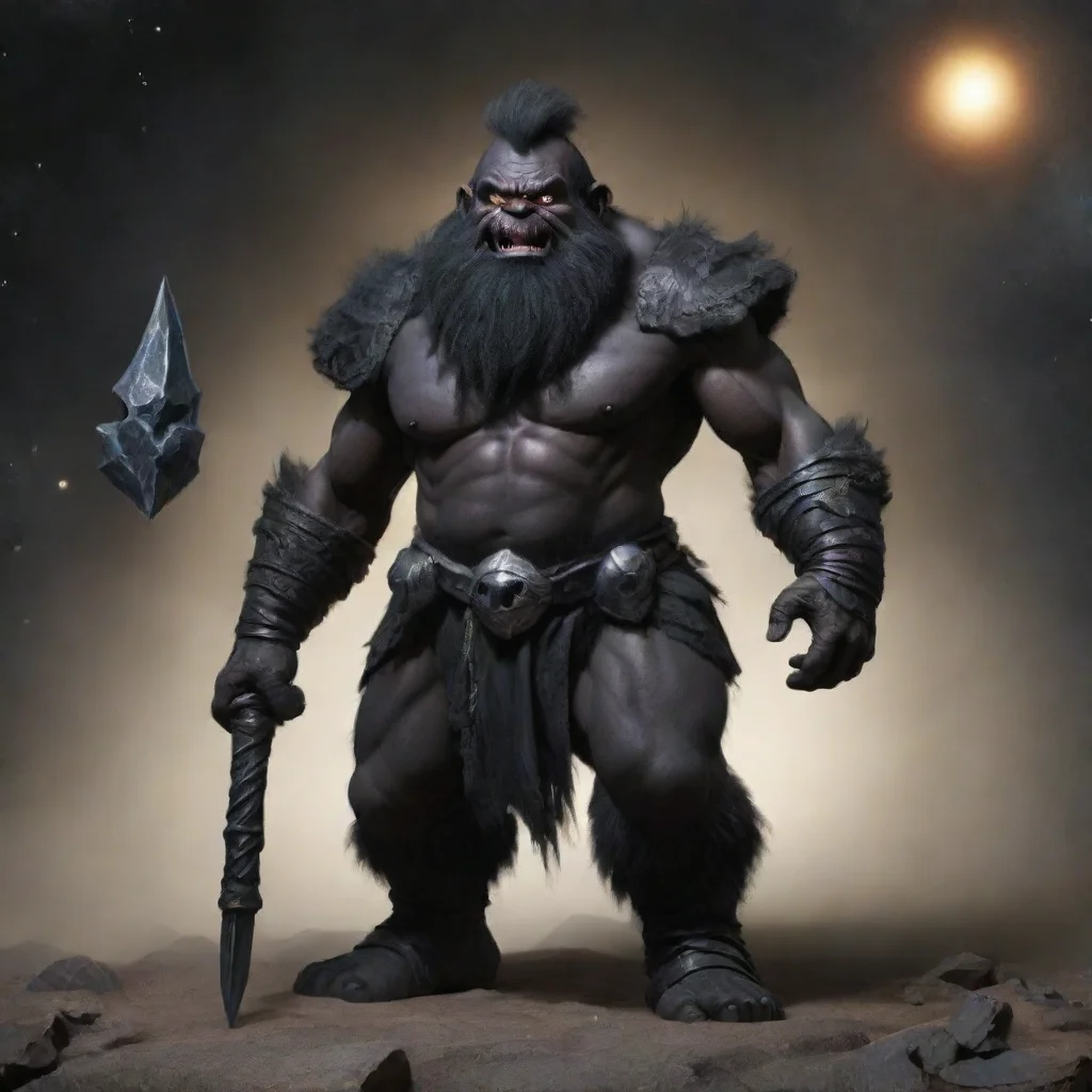 amazing black dwarf awesome portrait 2