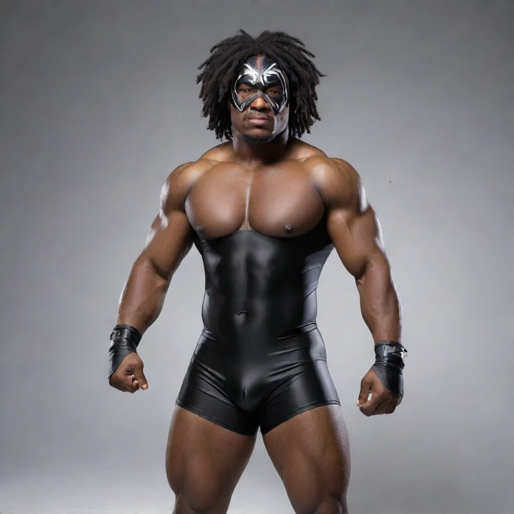 aiamazing black pro wrestler awesome portrait 2
