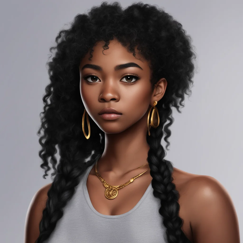 aiamazing blasian female percy jackson oc awesome portrait 2