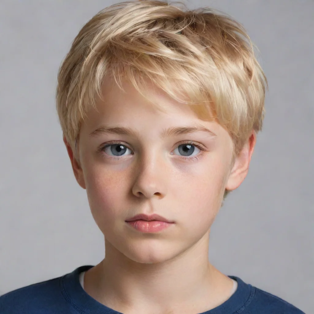 amazing blonde boy face awesome portrait 2