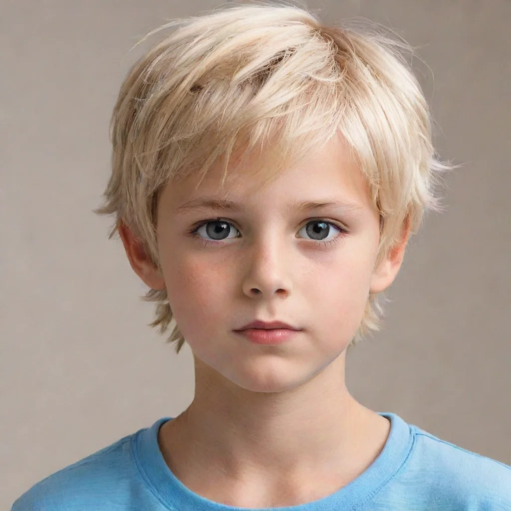 amazing blonde hair boy awesome portrait 2