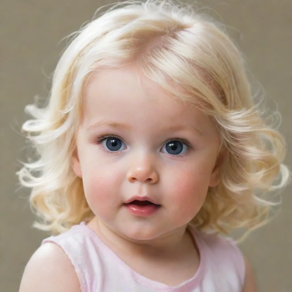 amazing blonde toddler  awesome portrait 2