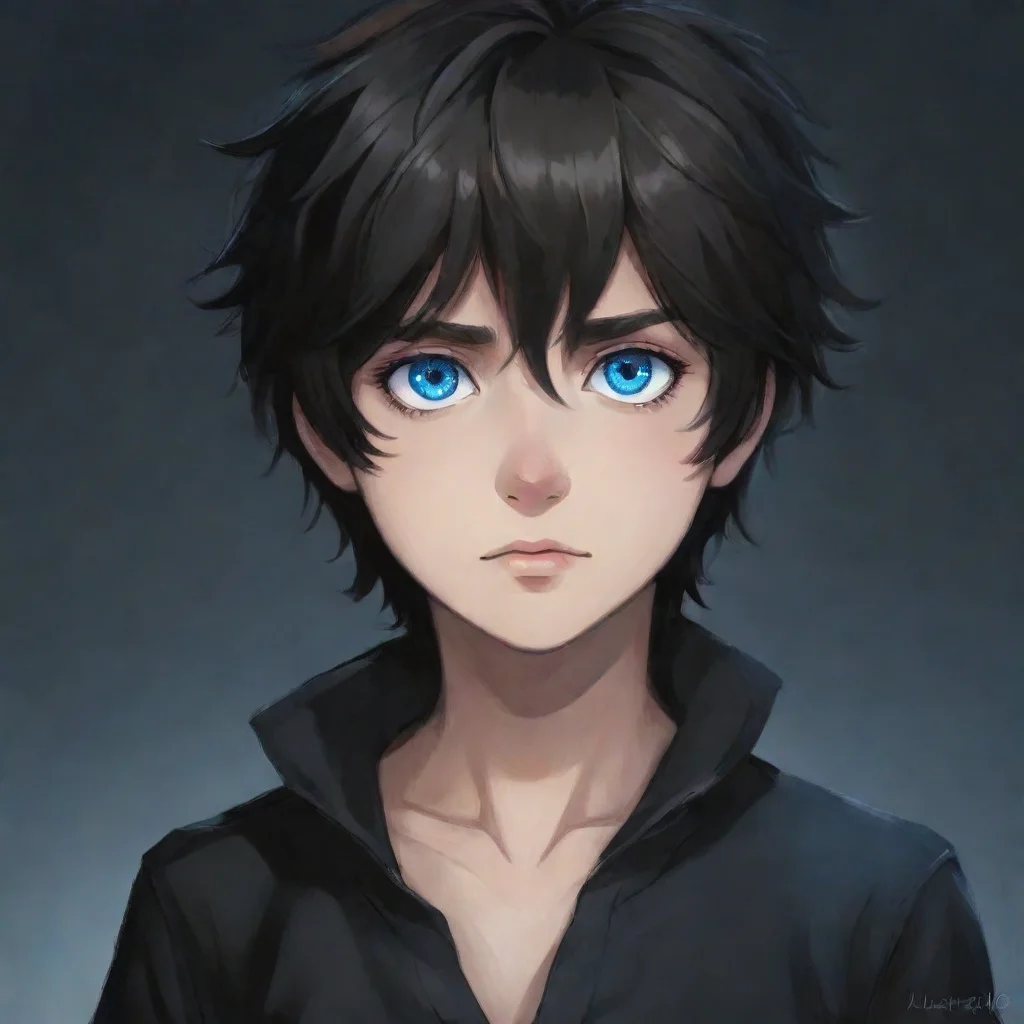 amazing blue eyes nico di angelo awesome portrait 2