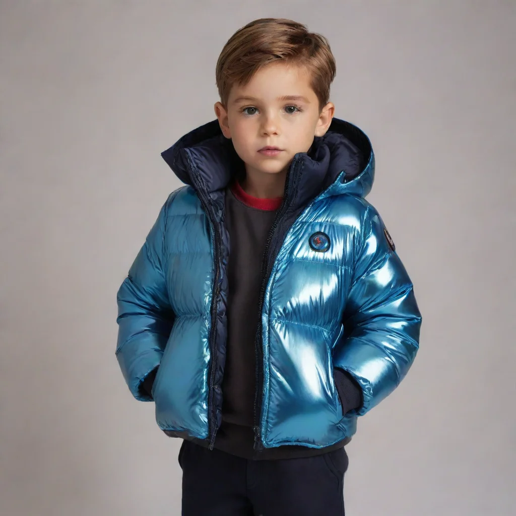 aiamazing boy shiny puffer  awesome portrait 2