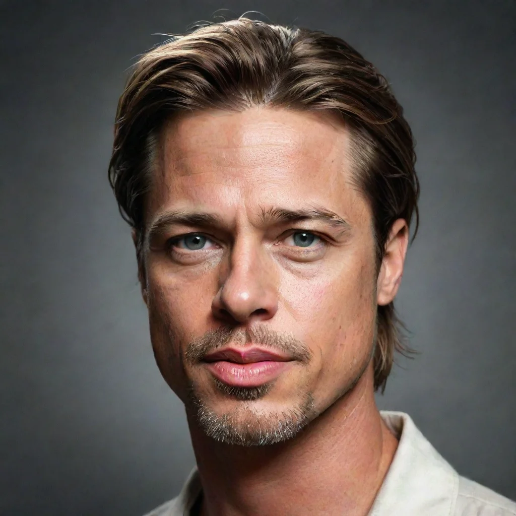 aiamazing brad pitt awesome portrait 2