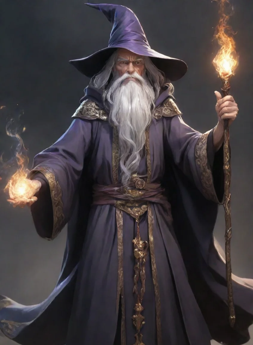 aiamazing character old wizard hd anime art man  epic detailed awesome portrait 2 portrait43