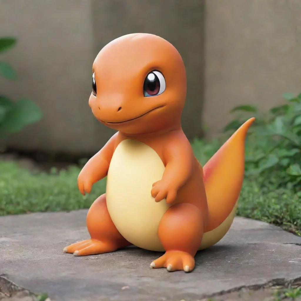 aiamazing charmander sitting down awesome portrait 2