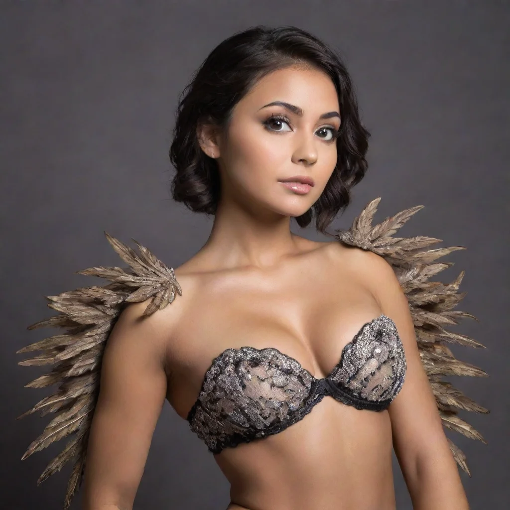 aiamazing chica morena con escamas awesome portrait 2