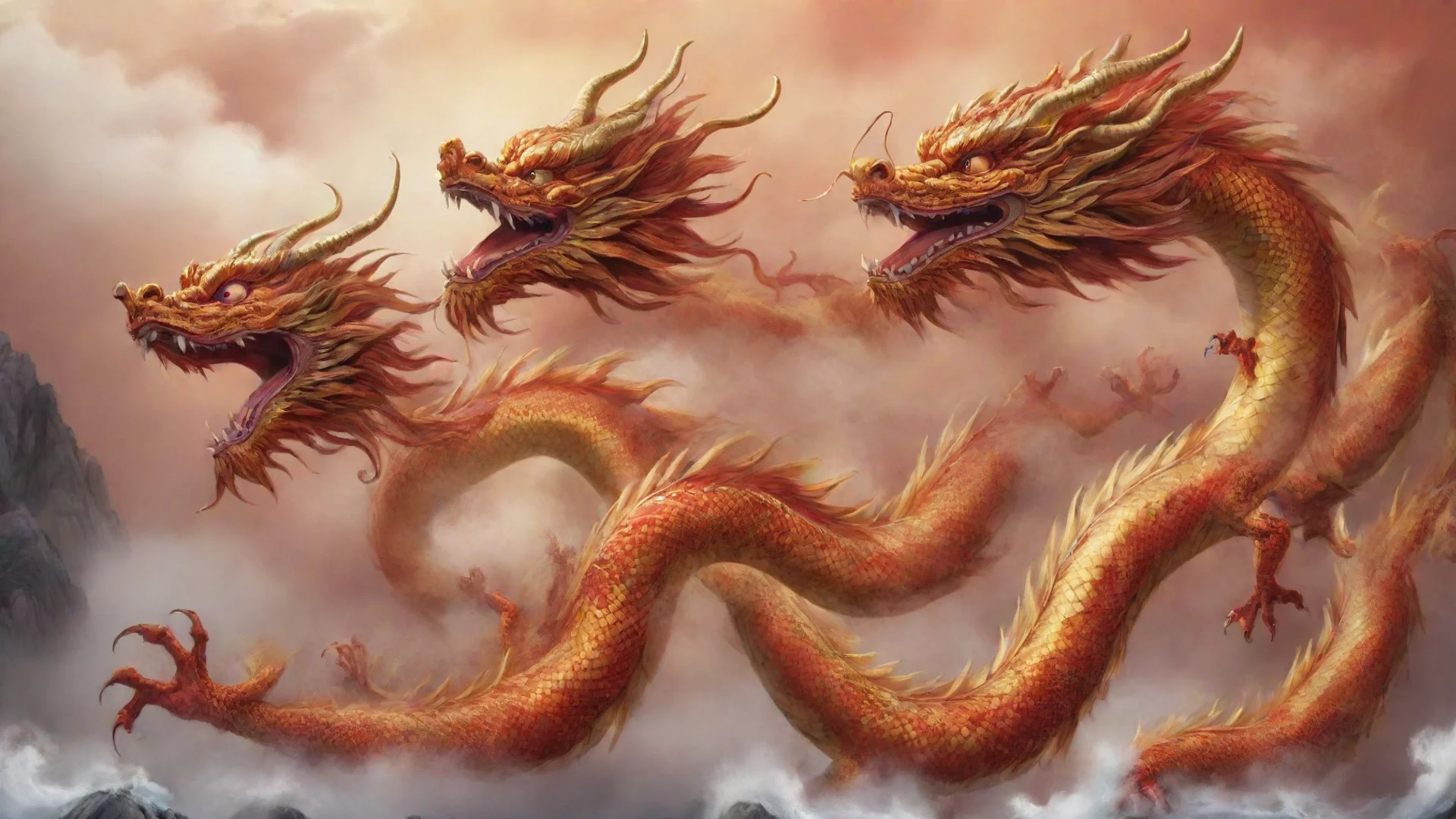 amazing chinese dragon awesome portrait 2 wide