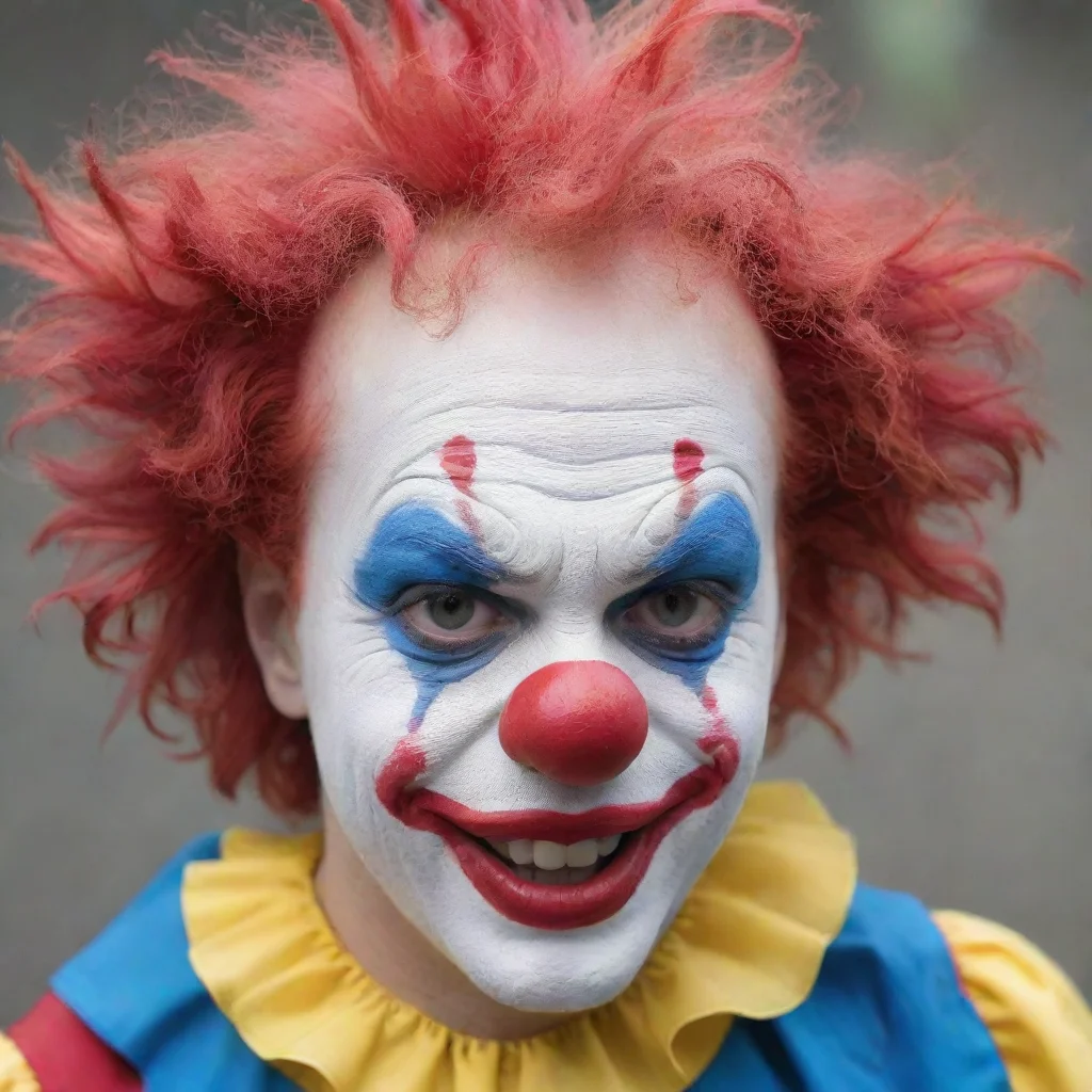 aiamazing clown awesome portrait 2