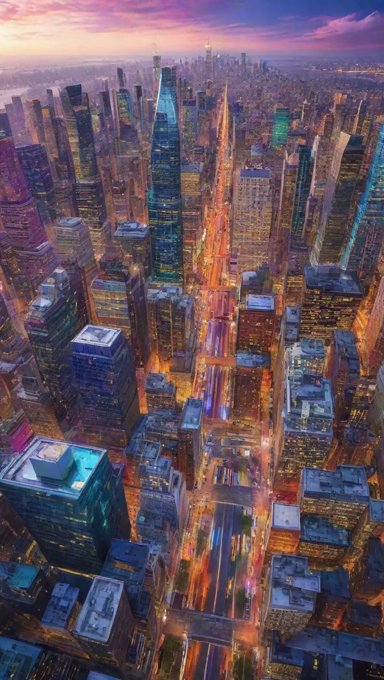 aiamazing colorful cityscape amazing wonderful crazy designs awesome portrait 2 tall