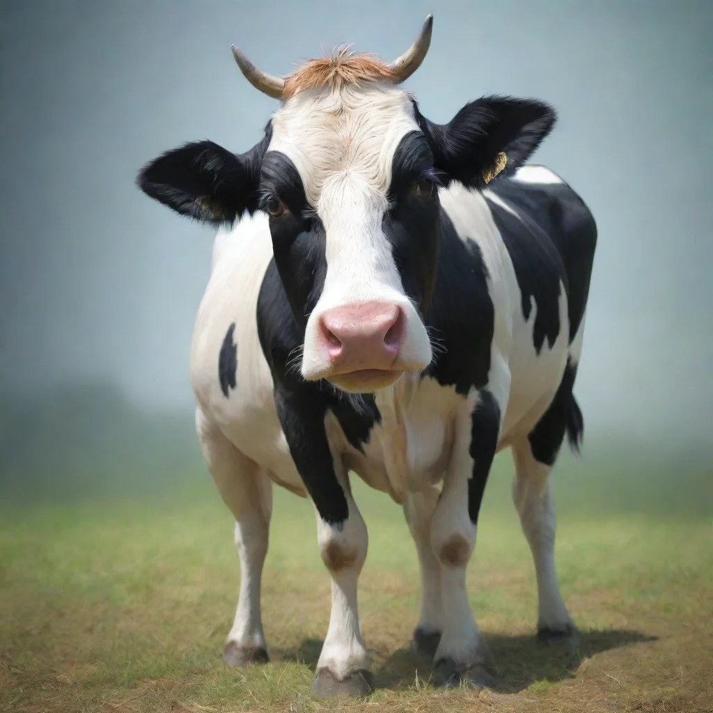 aiamazing cow cyberpank awesome portrait 2