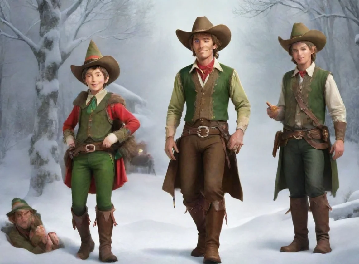 aiamazing cowboy and elves hd awesome portrait 2 landscape43