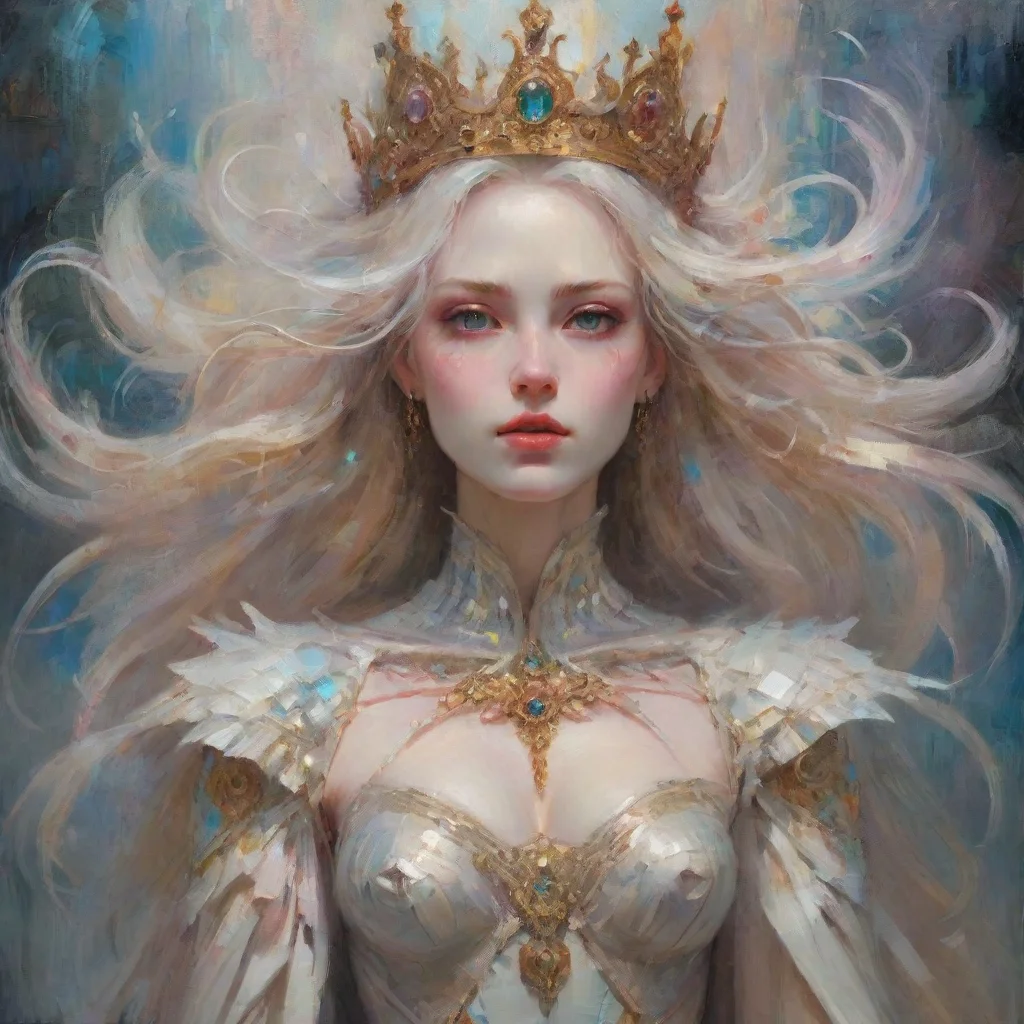 aiamazing crazy dystopian ruler with abilities masculine impressionist ethereal majestic feminine awesome portrait 2