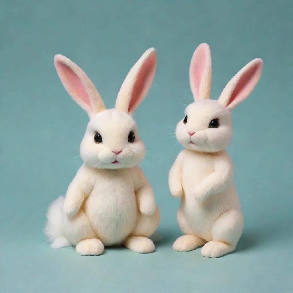 amazing cream the rabbits awesome portrait 2