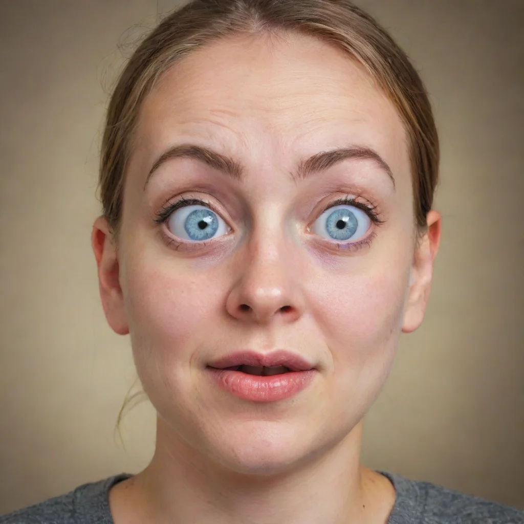 aiamazing cross eyed silly person awesome portrait 2