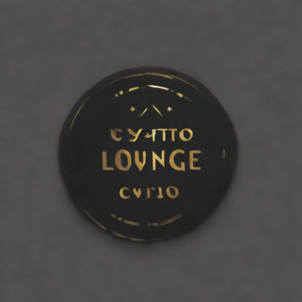 amazing crypto lounge logo awesome portrait 2