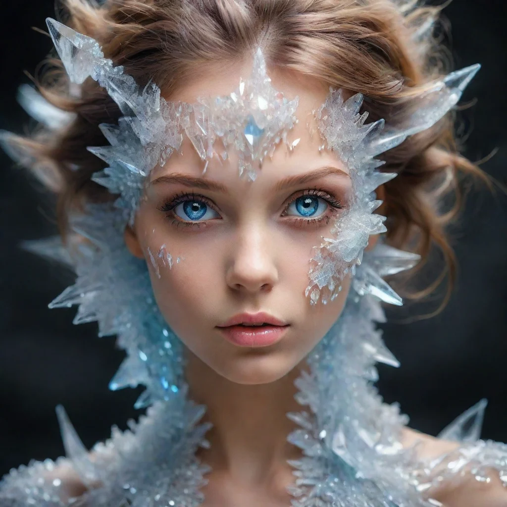amazing crystalized awesome portrait 2