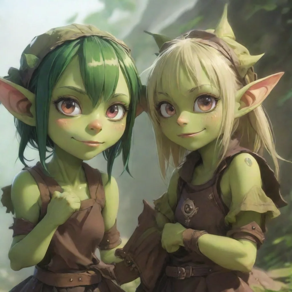 aiamazing cute anime goblin girls awesome portrait 2