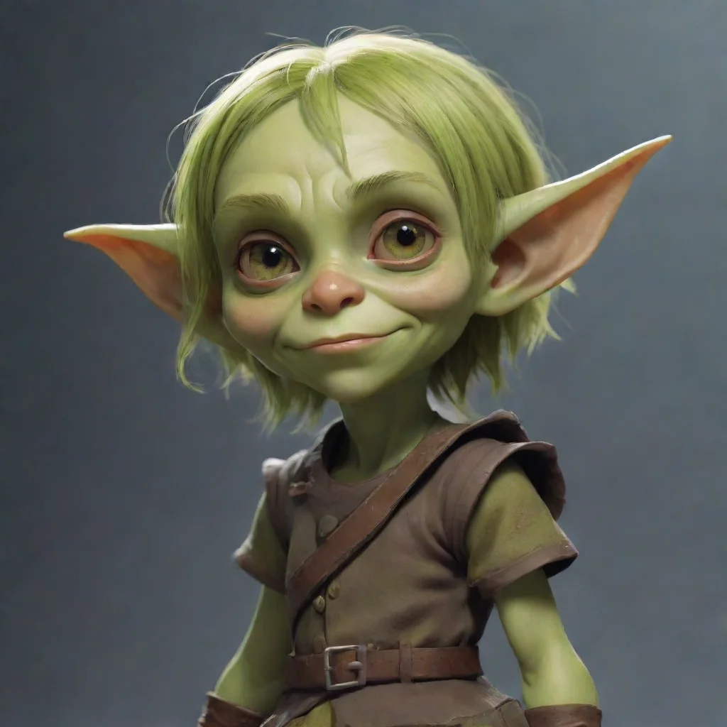 aiamazing cute goblin girl awesome portrait 2
