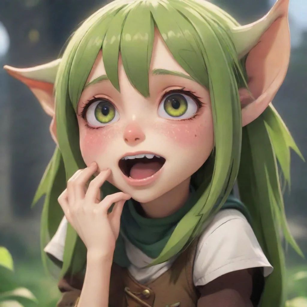 aiamazing cute goblin girl crying love first person anime style awesome portrait 2