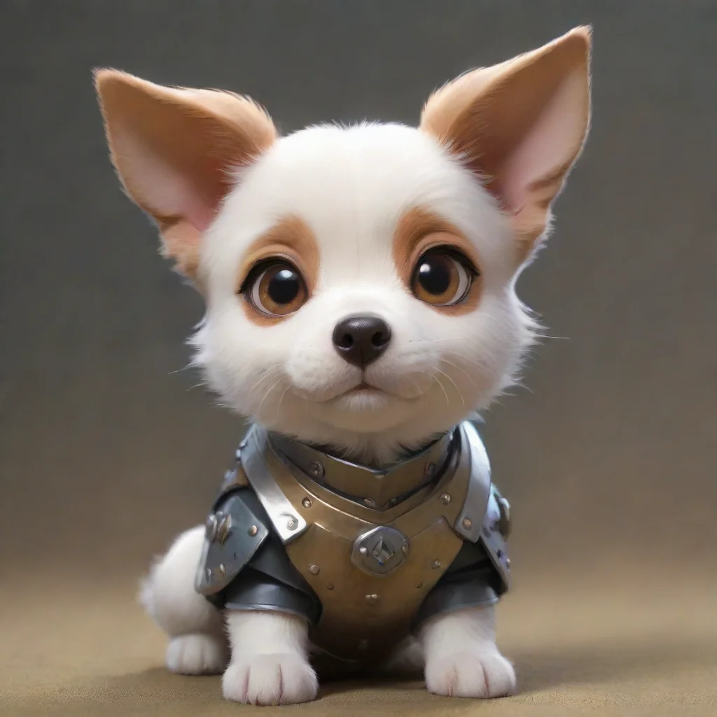 aiamazing cute puppy dog armoured artstation hd aesthetic ghibli anime fantastic portrait best quality  awesome portrait 2
