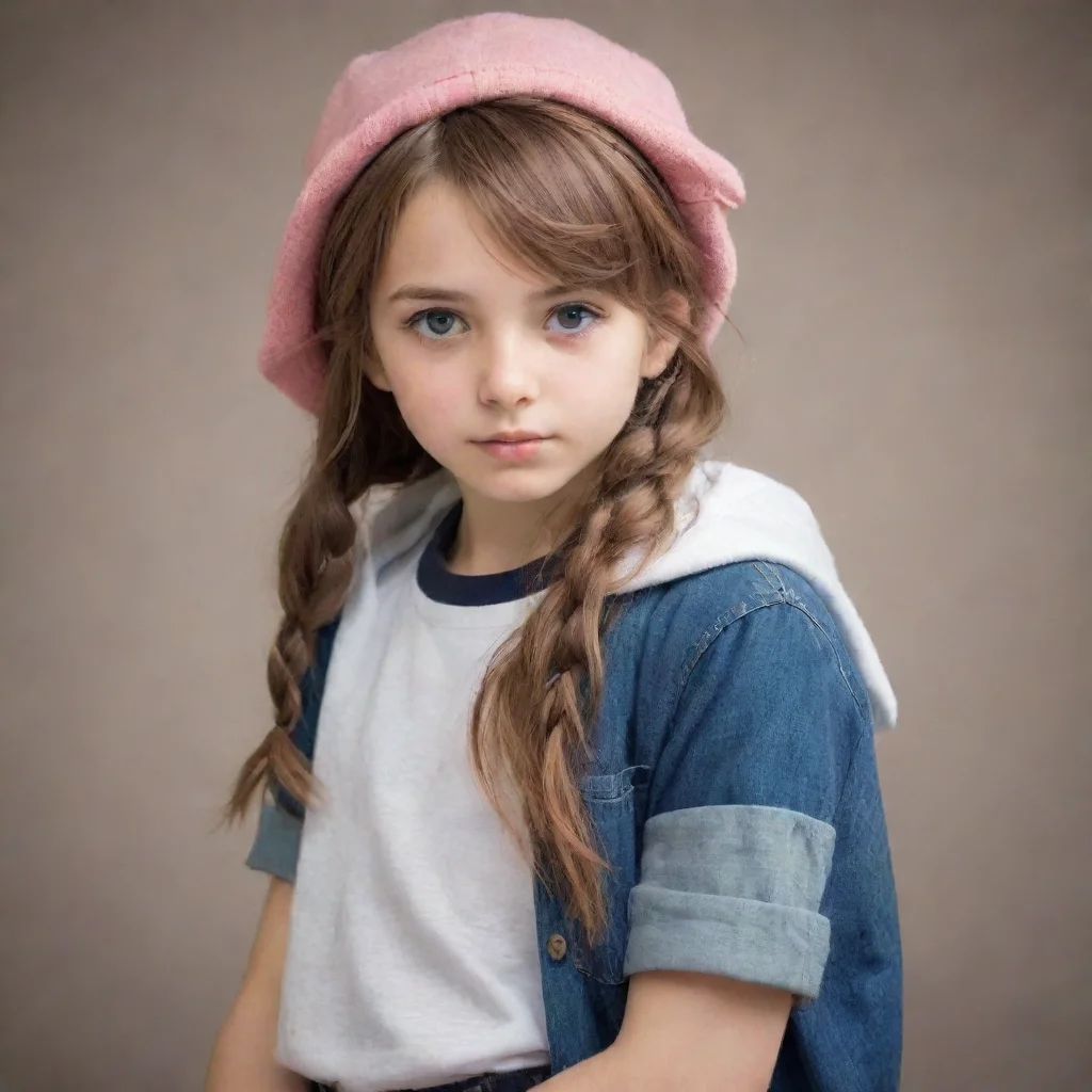 amazing cute tomboy sister awesome portrait 2