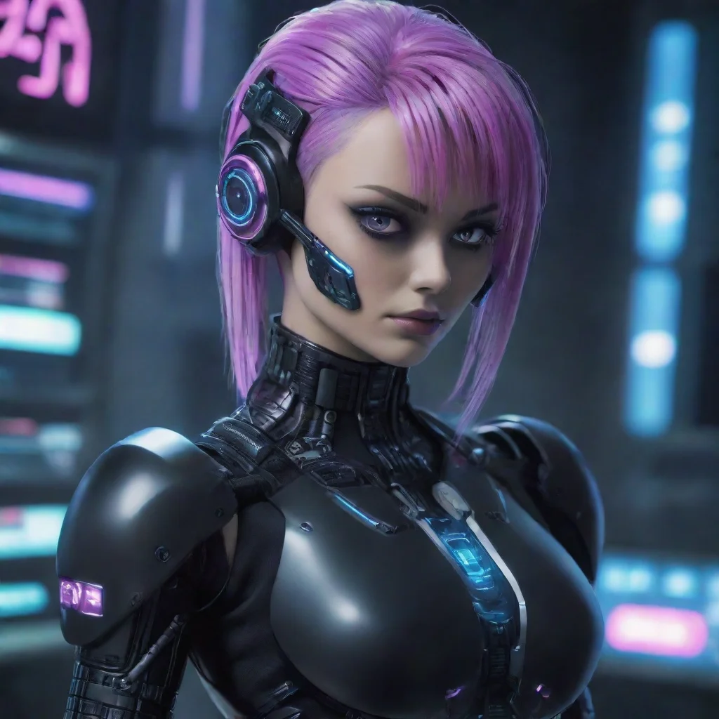 amazing cyber awesome portrait 2