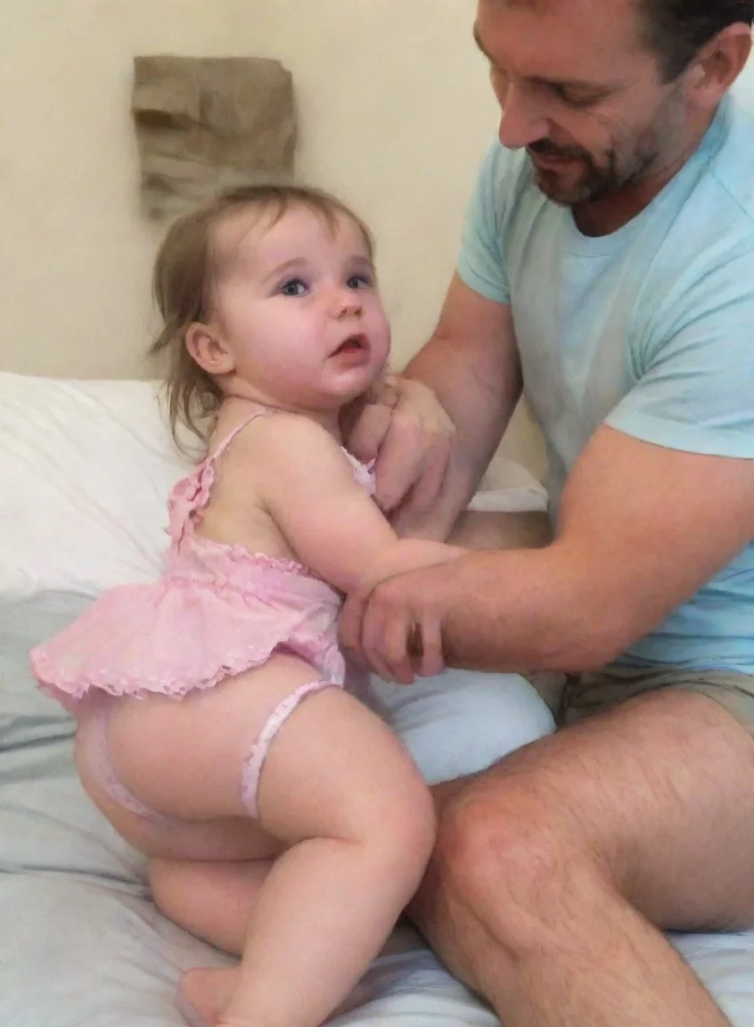aiamazing daddy touches little girl with her legs spreado awesome portrait 2 portrait43