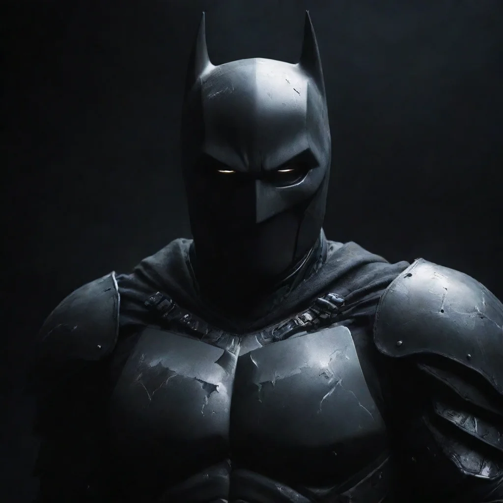 aiamazing dark knight black armor black night background amazing awesome portrait frontfacing awesome portrait 2