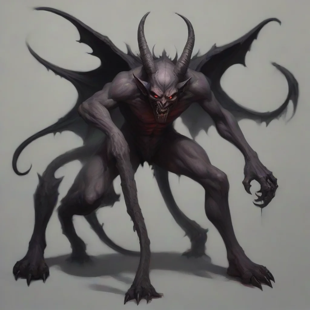 amazing demon  awesome portrait 2