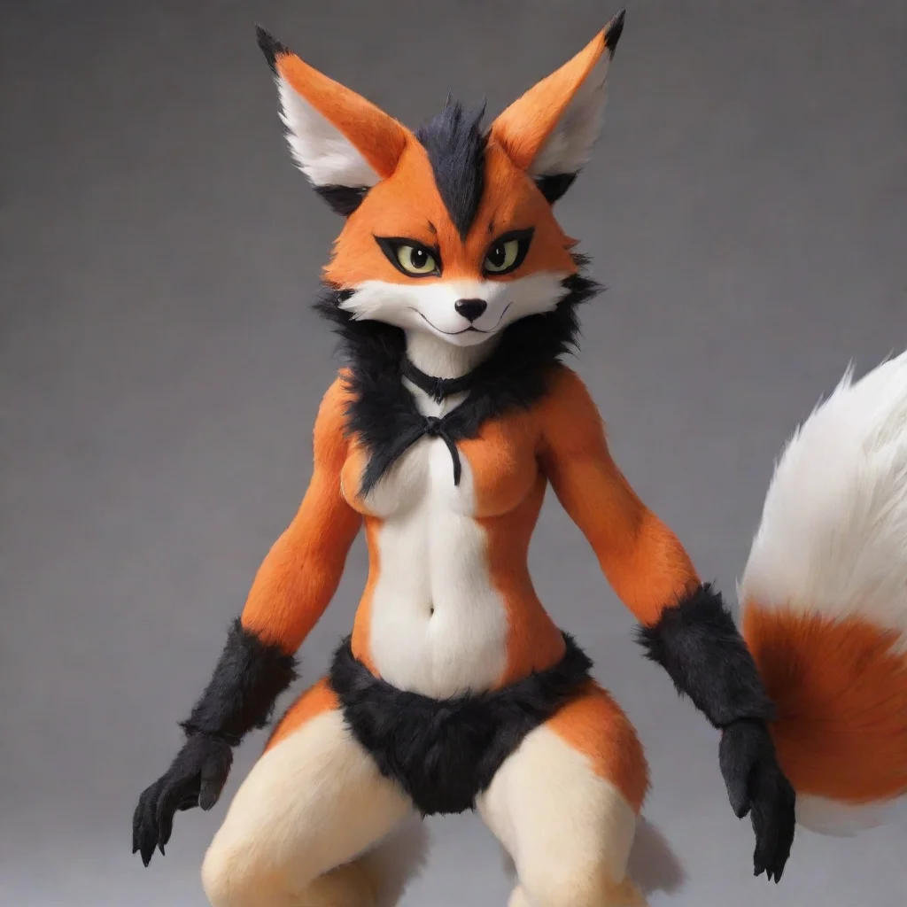 aiamazing demon kemono fox furry awesome portrait 2