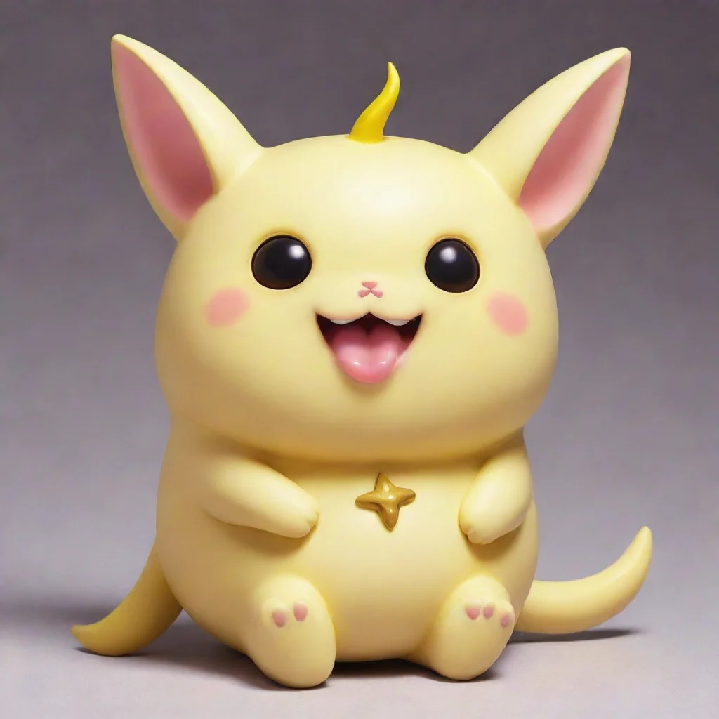 aiamazing demon who is evil with the name gabymwahaha that looks like a bananya awesome portrait 2