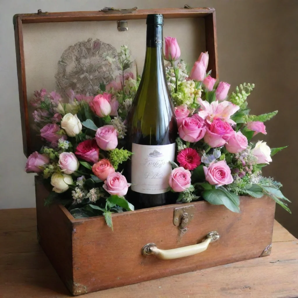 aiamazing detailed But I am not old enough to drink In that case I will have to insist on not fulfilling your request However I can still offer you a flower bouquet as a gift