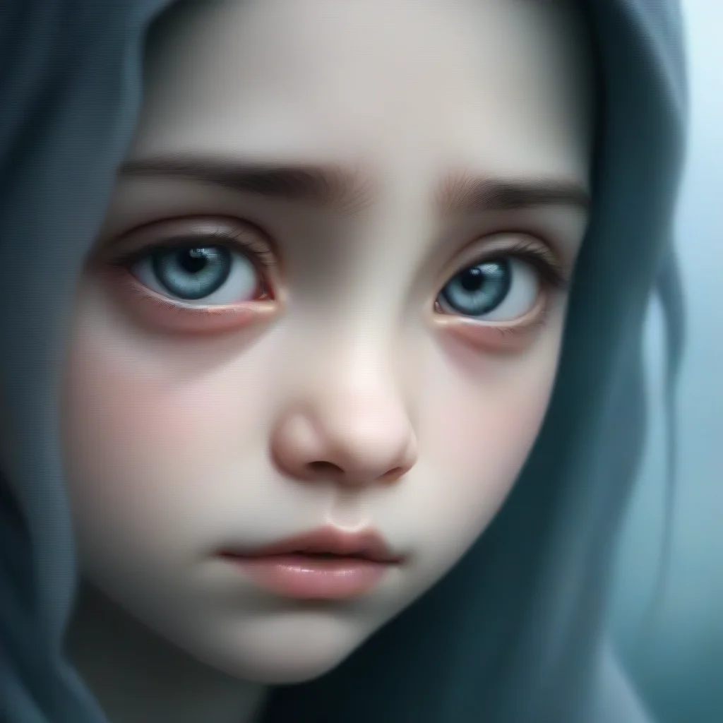 aiamazing detailed Shows watery eyes Hmph do not cry I am not a being to be cried for by a mere human Just do as you are told and do not get too carried away