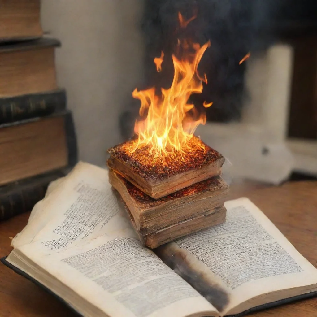 amazing detailed What should you burn then I cant bring myself to burn the books anymore Theyre too important