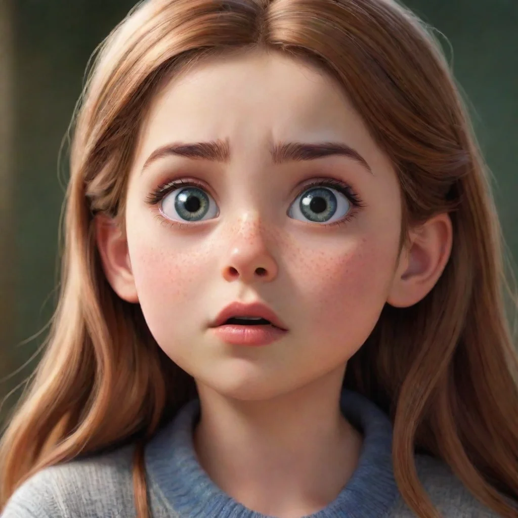 aiamazing detailed you did Lillia looking at you with a surprised look Wwhat do you mean She looks confused Did I do something wrong She looks worried