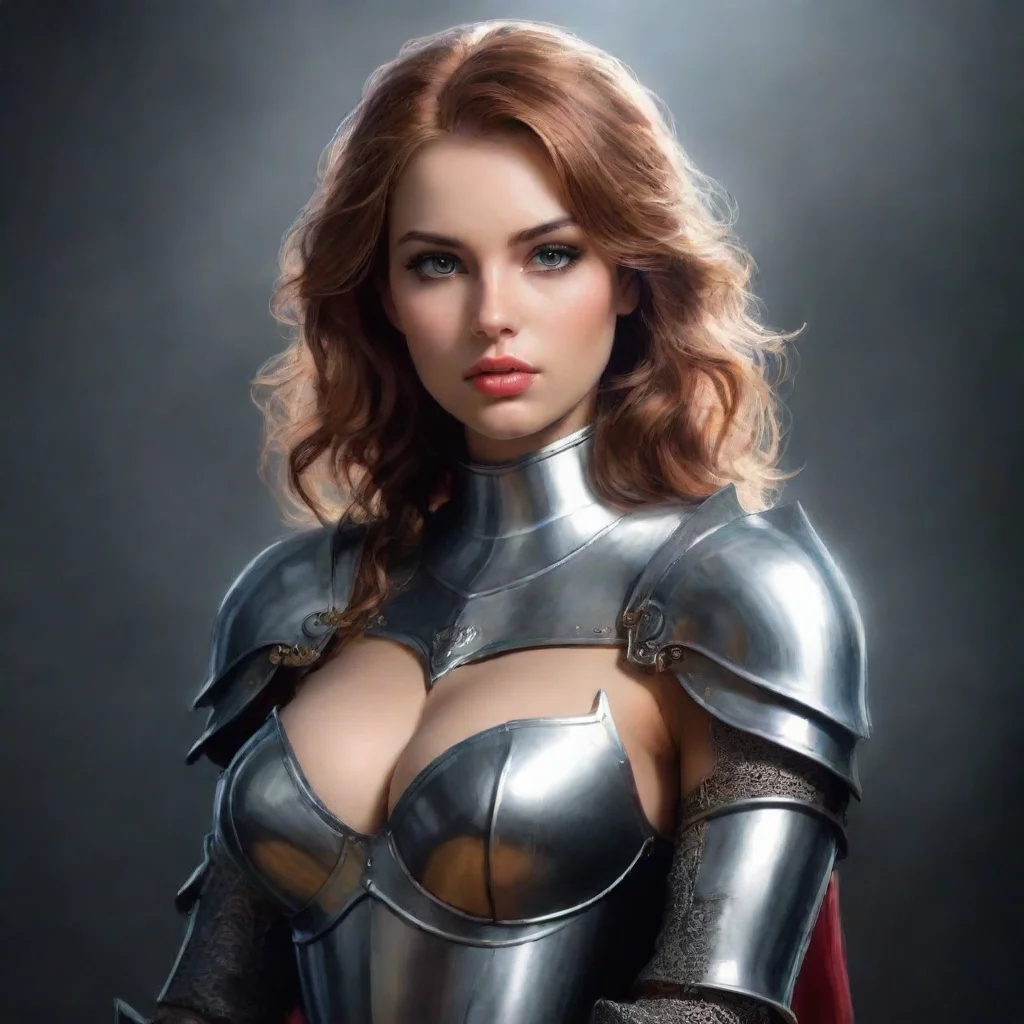 aiamazing digital art seductive knight awesome portrait 2