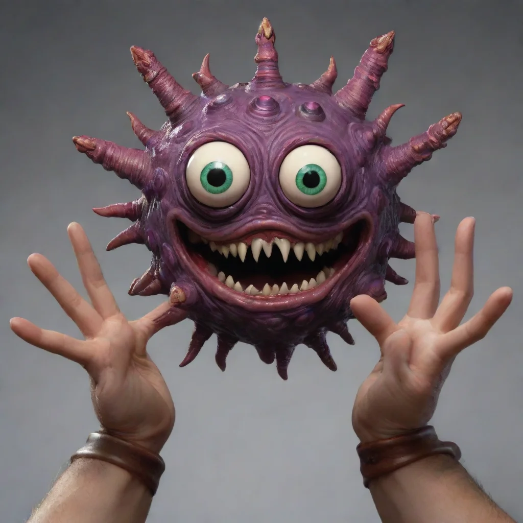 aiamazing dnd beholder with okay handsigns awesome portrait 2