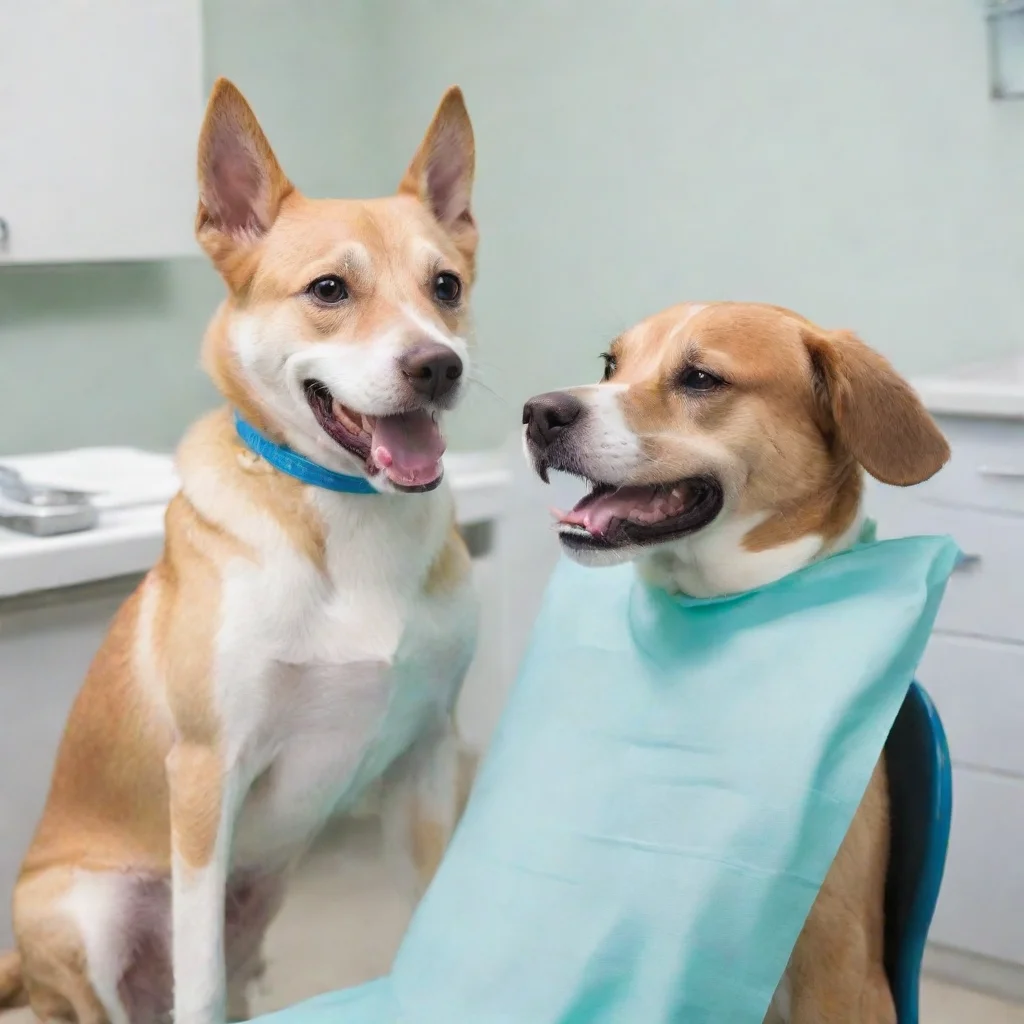aiamazing dog as a dentist awesome portrait 2