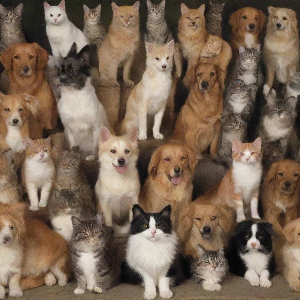 aiamazing dogs and cats awesome portrait 2