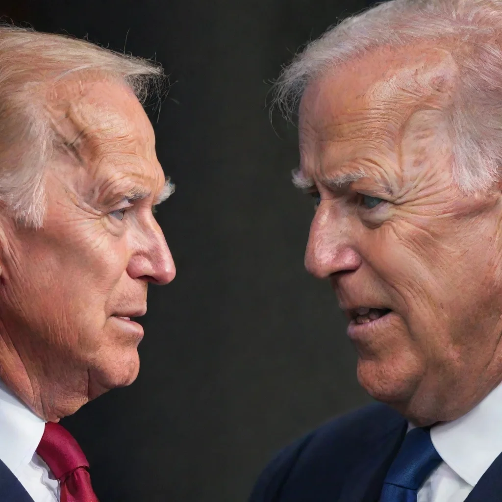 aiamazing donald trump vs joe biden awesome portrait 2