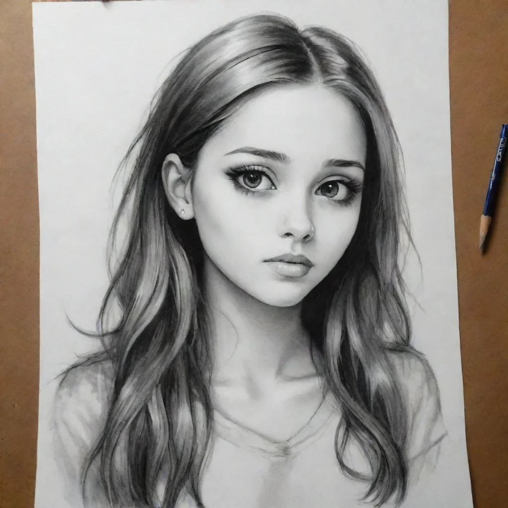 aiamazing draw a pretty girl hanged and died awesome portrait 2