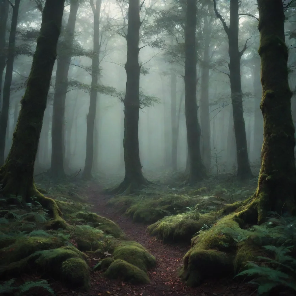 aiamazing eery light forest cinematic fantasy awesome portrait 2