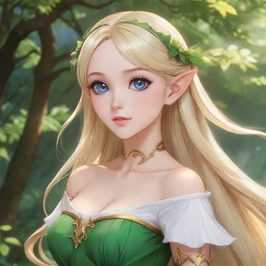aiamazing elf beauty grace wanderer anime beauty awesome portrait 2